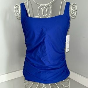 Athleta Square Neck Bra Cup Tankini top NWT Top *only*